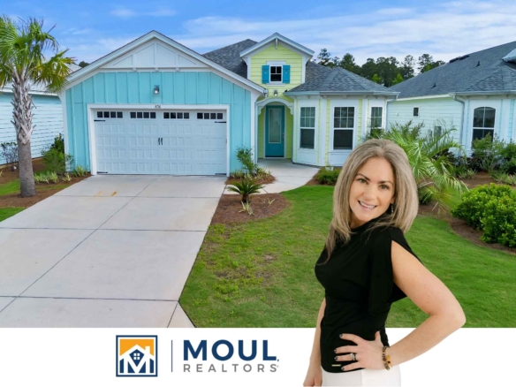 836 Landshark - Agent in front of property
