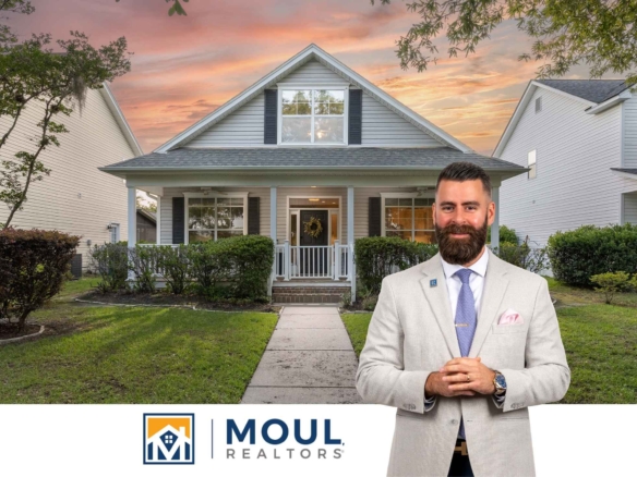 17 Sassafras - Agent in front of property