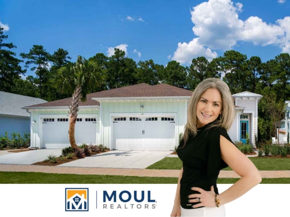 1340 Weekend Ave - Agent in front of property