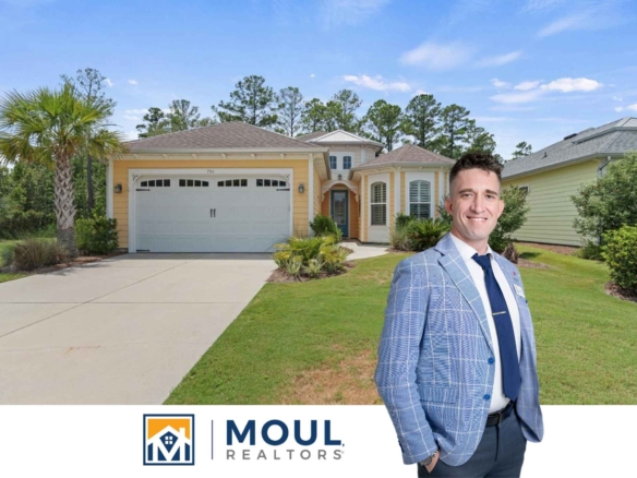 794 Tiki Terrace - Agent in front of property