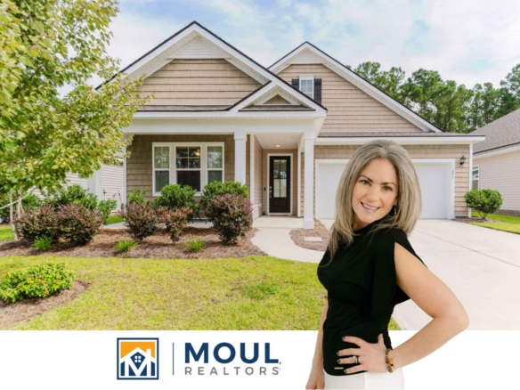 497 Rye Creek Cir - Agent in front of property