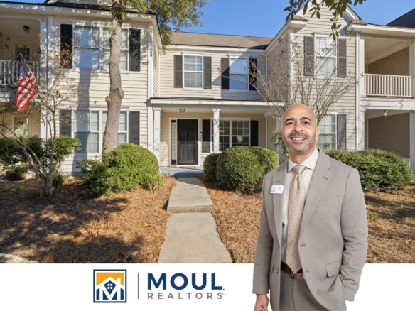 333 Campus Ln - Agent in front of property